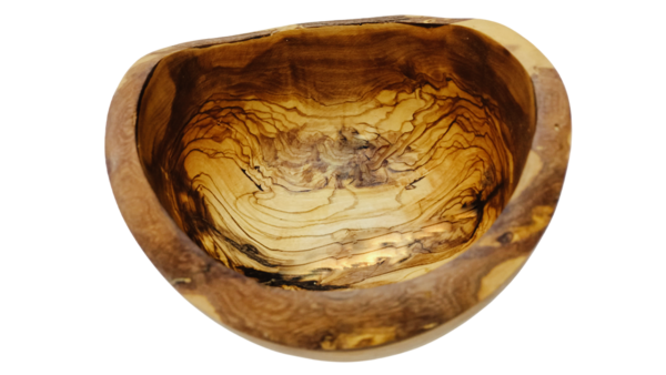 Bol Rond Rustique aux Bords Naturels – Image 9