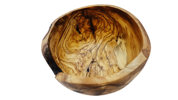 Bol Rond Rustique aux Bords Naturels – Image 12
