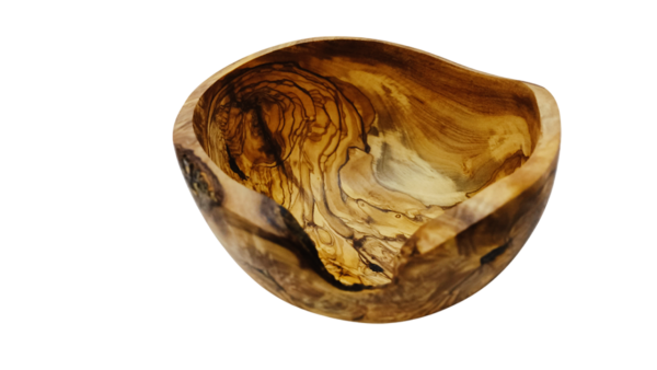Bol Rond Rustique aux Bords Naturels – Image 13