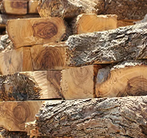 Mortier et pilon en bois d'olivier Olivier | Maisons du Monde